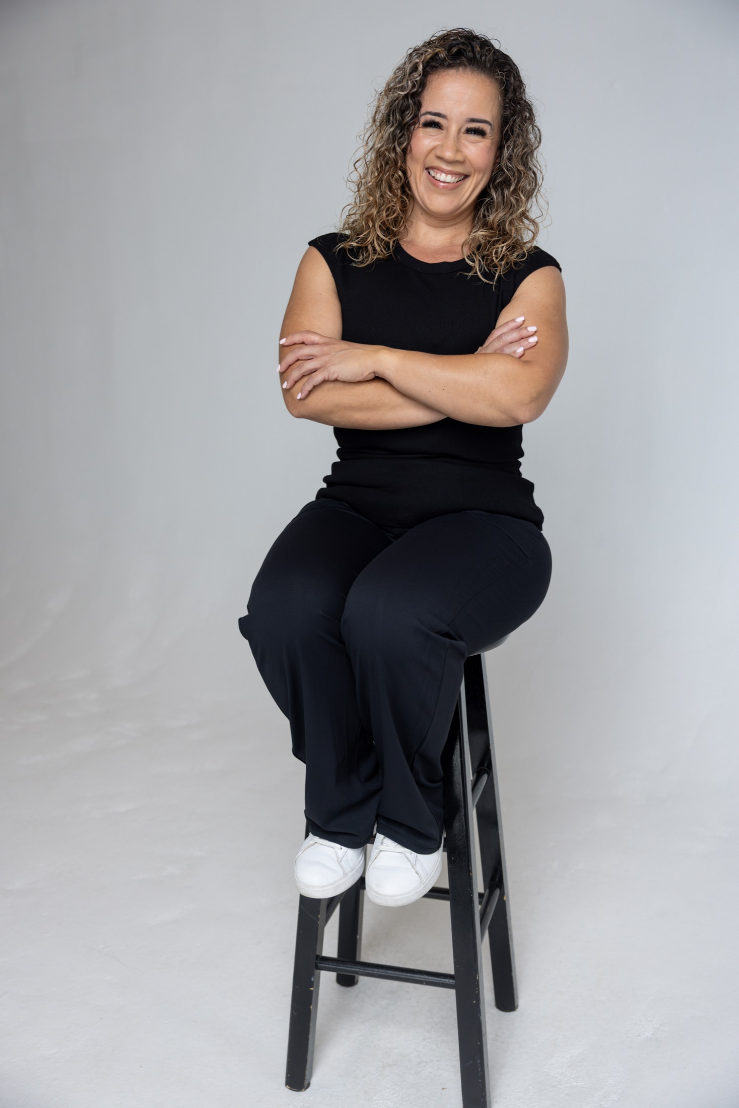 Midi ambassador seated for a studio portrait